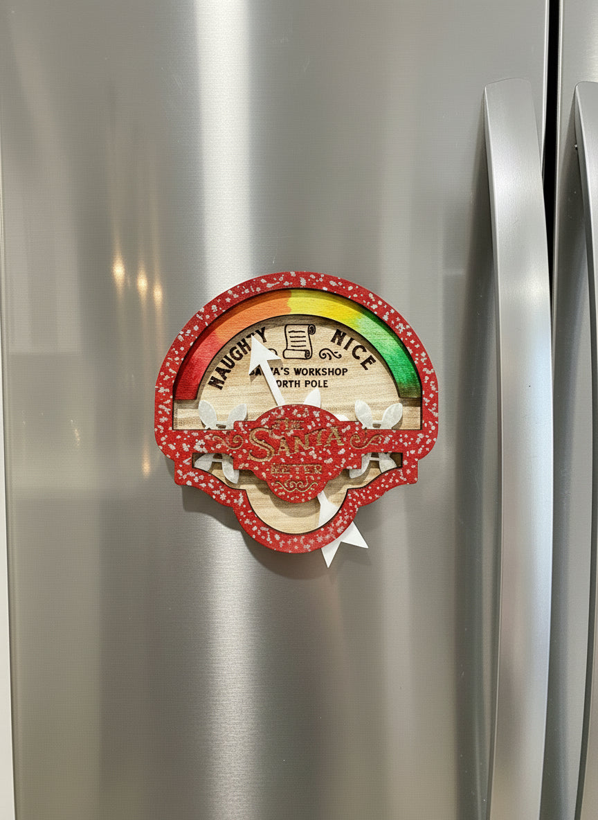 Santa Meter Christmas Decoration