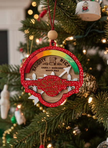 Santa Meter Christmas Decoration