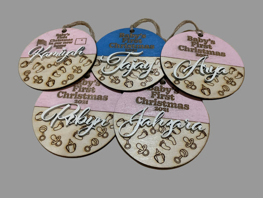 Baby’s first Christmas Ornament