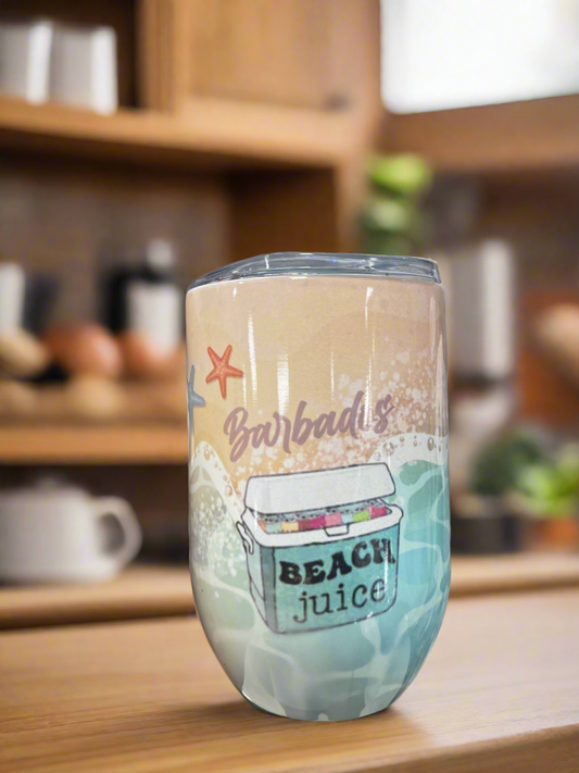 Beach Juice Drinkware